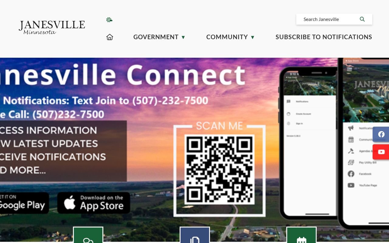 Janesville warrant records: official Janesville city website home page